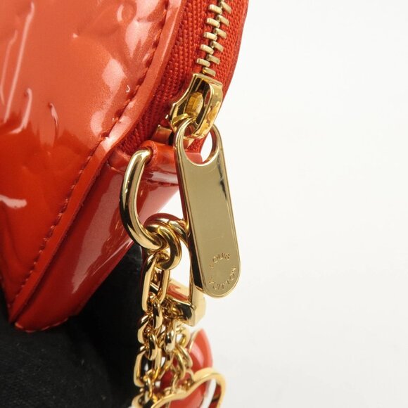 ❤️Authentic Louis Vuitton Monogram Vernis Porte Monnaie Coeur❤️ - Picture 9 of 16